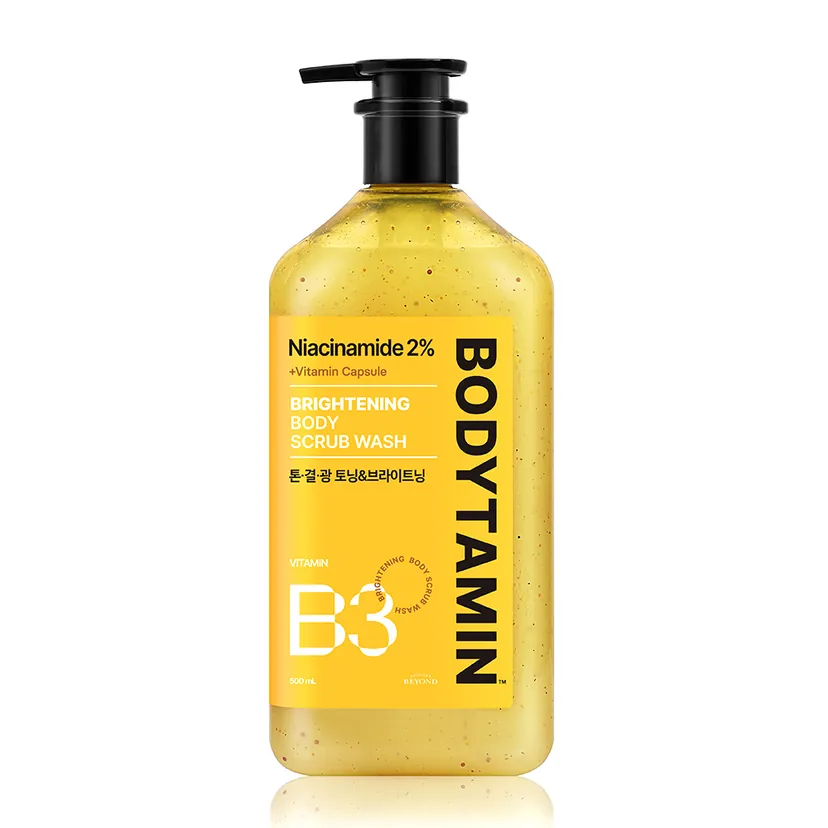 BEYOND Bodytamin Niacinamide B3 2% Vitamin Capsule Brightening Body Scrub Wash
